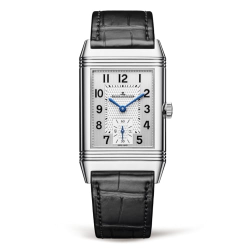 Jaeger-LeCoultre Reverso Classic Medium Duoface Small Seconds Stainless Steel / Silver