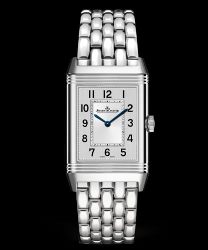 Jaeger-LeCoultre Reverso Classic Medium Thin Stainless Steel / Silver / Bracelet