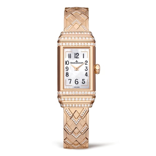 Jaeger-LeCoultre Reverso One Duetto Jewellery Pink Gold / MOP / Bracelet