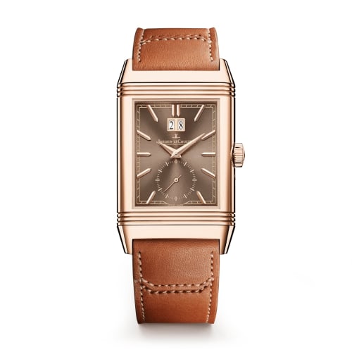 Jaeger-LeCoultre Reverso Tribute Geographic Pink Gold / Chocolate / Fagliano