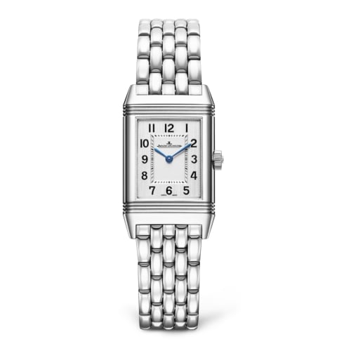 Jaeger-LeCoultre Reverso Classic Small Quartz Stainless Steel / Silver / Bracelet