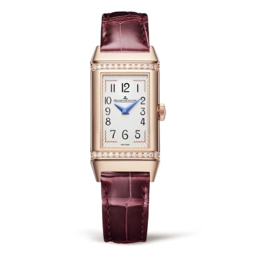 Jaeger-LeCoultre Reverso One Duetto Pink Gold / Silver / Alligator