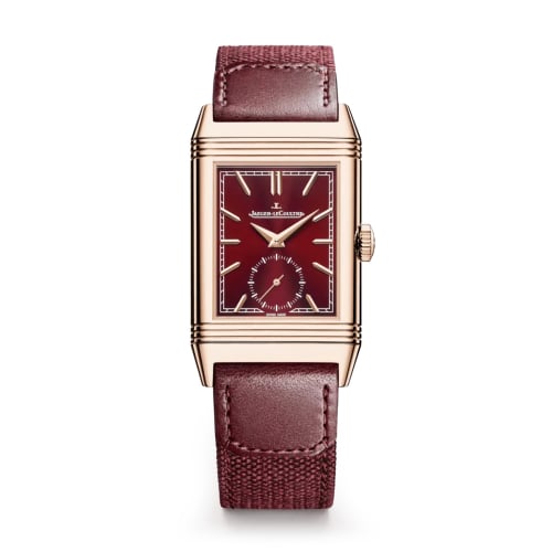 Jaeger-LeCoultre Reverso Tribute Small Seconds Pink Gold / Burgundy / Fagliano