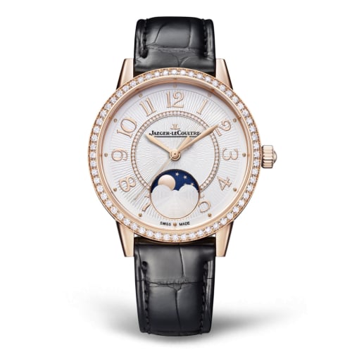 Jaeger-LeCoultre Rendez-Vous Moon Medium Pink Gold / Diamond / Silver