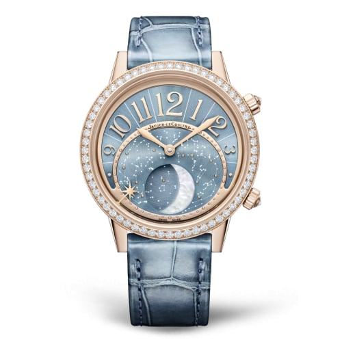 Jaeger-LeCoultre Rendez-Vous Moon Pink Gold - Diamond / Blue / Serenity
