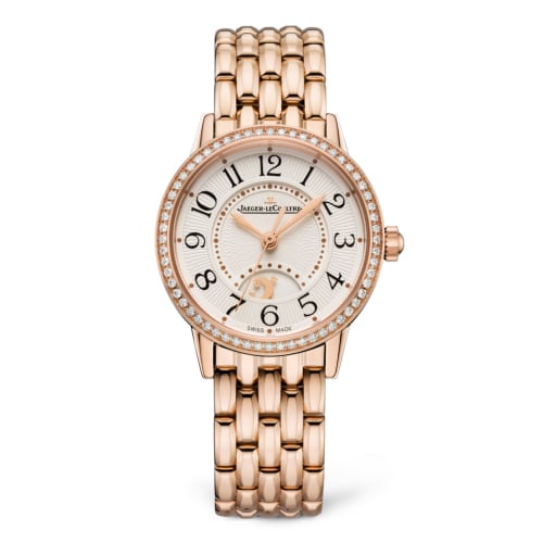 Jaeger-LeCoultre Rendez-Vous Night &amp; Day Small Pink Gold - Diamond / Silver / Bracelet