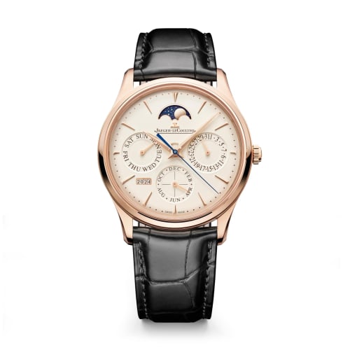 Jaeger-LeCoultre Master Ultra Thin Perpetual Pink Gold / Eggshell