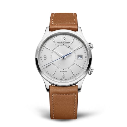 Jaeger-LeCoultre Master Control Memovox Stainless Steel / Silver / Calf