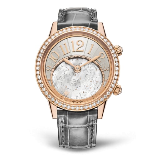 Jaeger-LeCoultre Rendez-Vous Celestial Pink Gold - Diamond / Grey / Alligator
