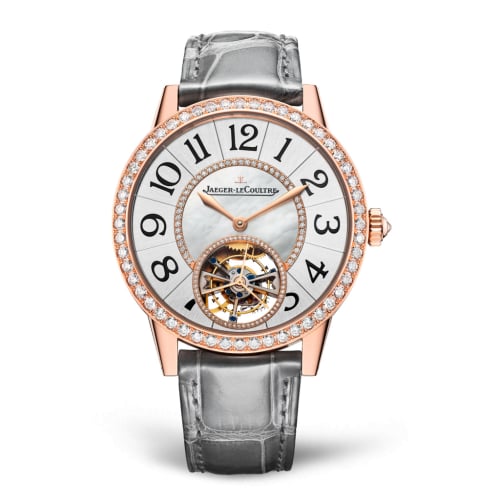 Jaeger-LeCoultre Rendez-Vous Jewelery Tourbillon Pink Gold / MOP / Alligator