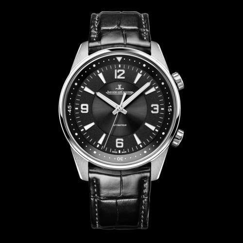 Jaeger-LeCoultre Polaris Automatic Stainless Steel / Black / Alligator