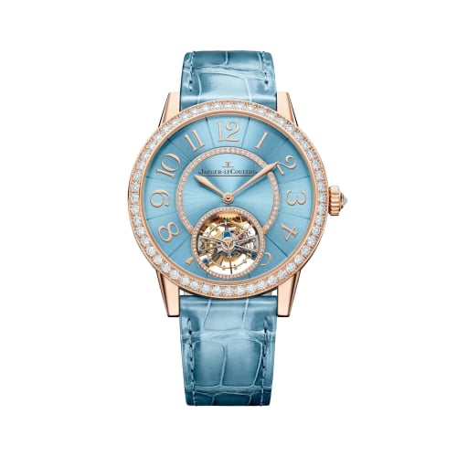 Jaeger-LeCoultre Rendez-Vous Jewellery Tourbillon Pink Gold / Serenity Blue