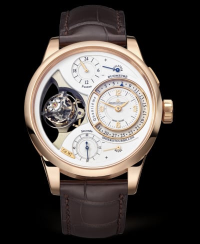 Jaeger-LeCoultre Duomètre Sphérotourbillon Pink Gold / Silver