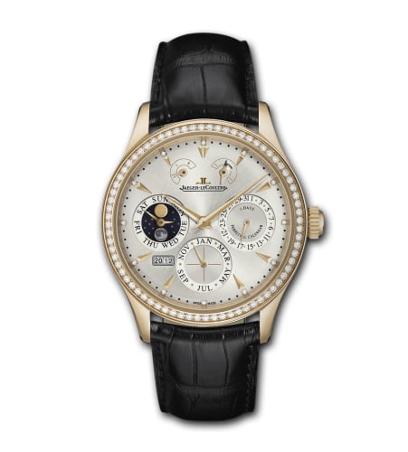 Jaeger-LeCoultre Master Eight Days Perpetual Pink Gold Diamond