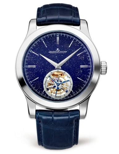Jaeger-LeCoultre Master Grand Tourbillon White Gold / Blue Enamel