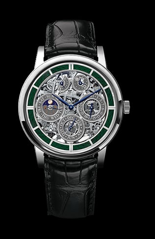 Jaeger-LeCoultre Master Grande Tradition Quantième Perpétuel 8 Jours SQ Green