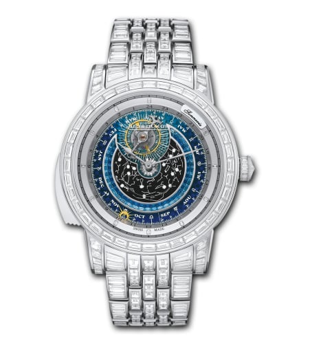 Jaeger-LeCoultre Master Grande Tradition Grande Complication White Gold Diamond Aventurine Bracelet