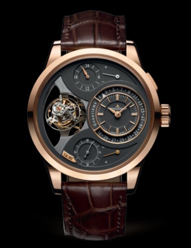 Jaeger-LeCoultre Duomètre Sphérotourbillon Pink Gold / Slate