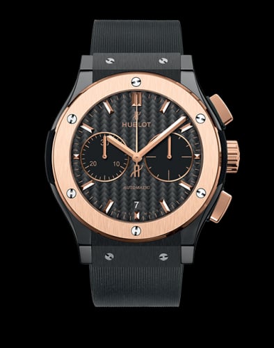 Hublot Classic Fusion 45 Chronograph Ceramic - King Gold / Black