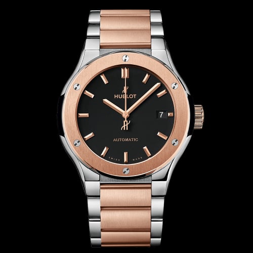 Hublot Classic Fusion 45 Titanium - King Gold Bracelet