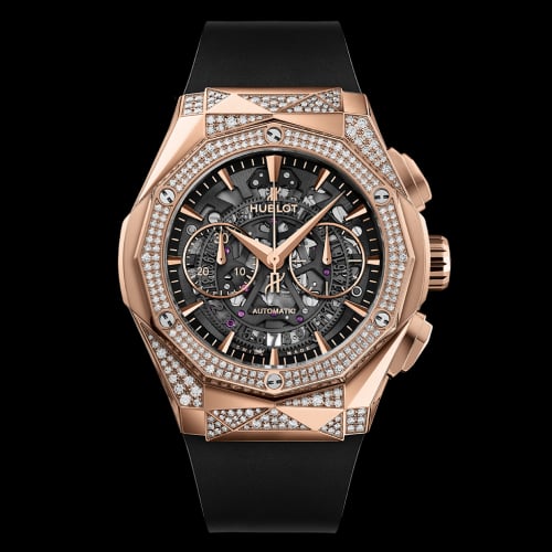 Hublot Classic Fusion 45 Aerofusion Chronograph Orlinski King Gold Alternative Pavé