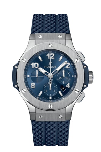 Hublot Big Bang Original 44 Stainless Steel / Blue / Rubber