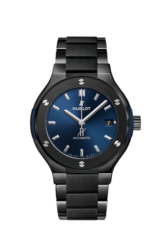 Hublot Classic Fusion 38 Ceramic / Blue / Bracelet