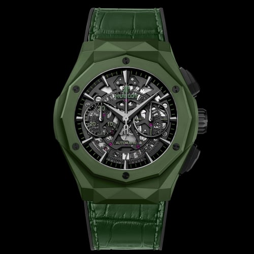 Hublot Classic Fusion 45 Aerofusion Chronograph Orlinski Green Ceramic