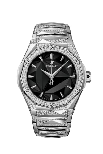 Hublot Classic Fusion Orlinski 40 Titanium - Alternative Pavé / Black / Bracelet