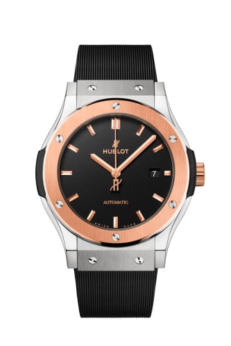 Hublot Classic Fusion 42 Titanium - King Gold / Black / Rubber