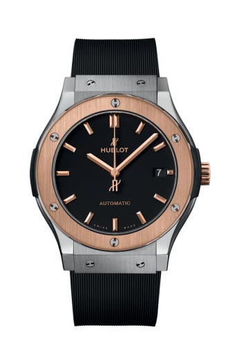 Hublot Classic Fusion 45 Titanium - King Gold / Black / Rubber