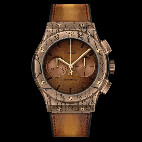 Hublot Classic Fusion 45 Chronograph Berluti Cold Gold