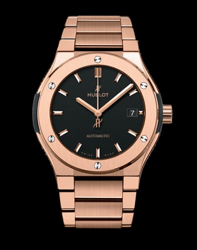 Hublot Classic Fusion 45 King Gold / Black / Bracelet