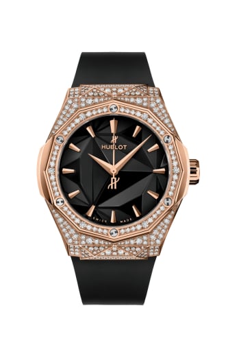 Hublot Classic Fusion Orlinski 40 Kng Gold - Pavé / Black / Rubber