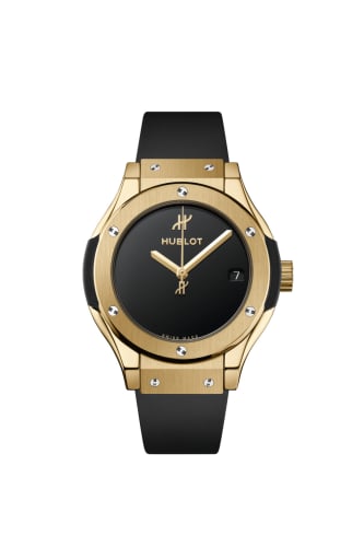Hublot Classic Fusion Original 33 Yellow Gold / Black