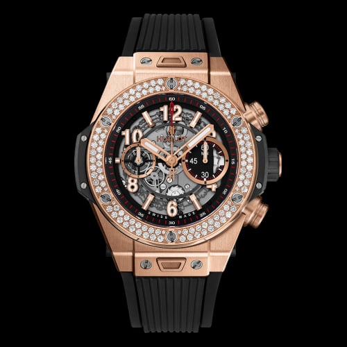 Hublot Big Bang Unico 45 King Gold / Diamonds / Black