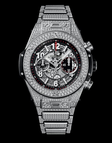 Hublot Big Bang Unico 45 Titanium / Pavé / Bracelet