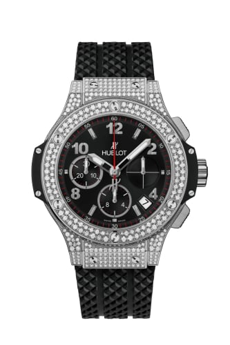 Hublot Big Bang Original 41 Stainless Steel / Pavé / Black