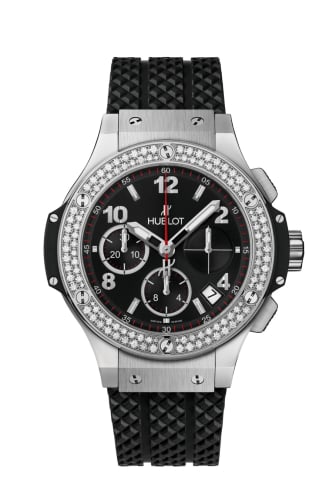 Hublot Big Bang Original 41 Stainless Steel - Diamond / Black / Rubber