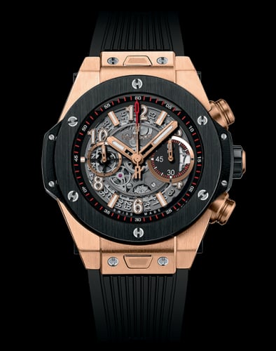 Hublot Big Bang Unico 45 King Gold / Ceramic / Black