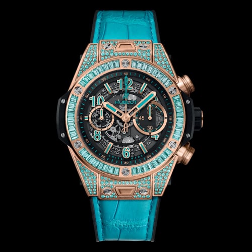 Hublot Big Bang Unico 45 King Gold / Paraiba