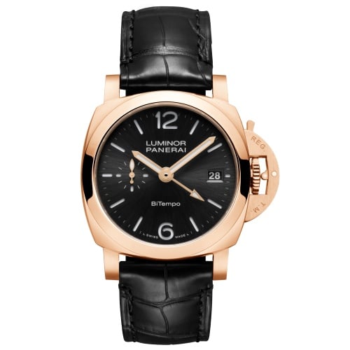 Panerai Luminor Quaranta BiTempoGoldtech / Black