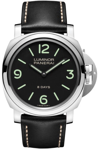 Panerai Luminor Base 44 8 Days Stainless Steel / Black