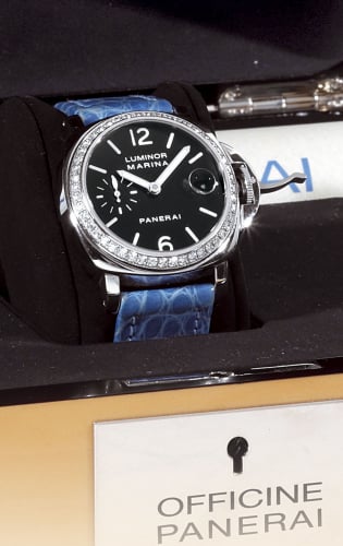 Panerai Luminor Marina Automatic Diamond Bezel