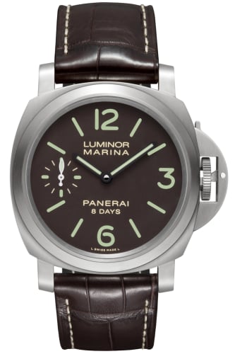 Panerai Luminor Marina 44 8 Days Titanium / Brown