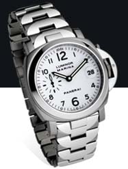 Panerai Luminor Marina Automatic 40mm Bracelet White