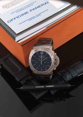 Panerai Luminor Chrono Daylight Titanium Bracelet