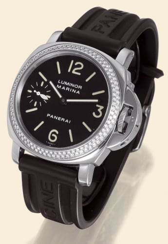 Panerai Luminor Marina Diamond Bezel
