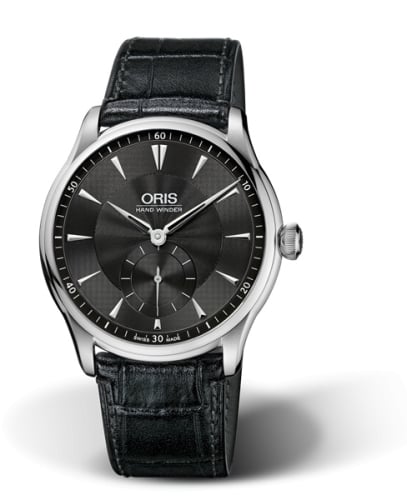 Oris Artelier Hand Winding Small Second 40 Stainless Steel / Black