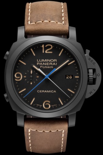 Panerai Luminor 1950 44 3 Days Chrono Flyback Automatic Ceramic / Black